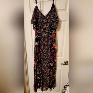 Xhilaration, XL, long floral dress